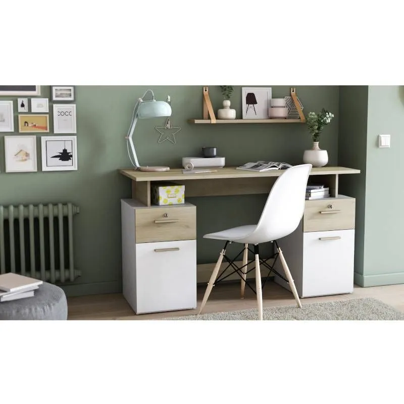 Kirjutuslaud Platon kronberg/valge