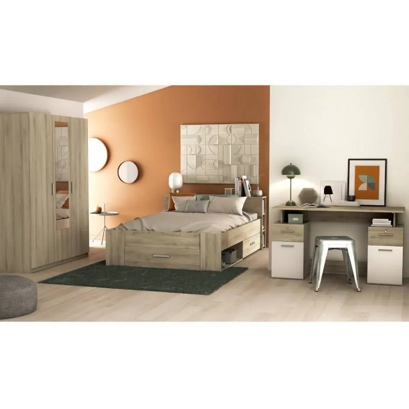 Kirjutuslaud Platon kronberg/valge