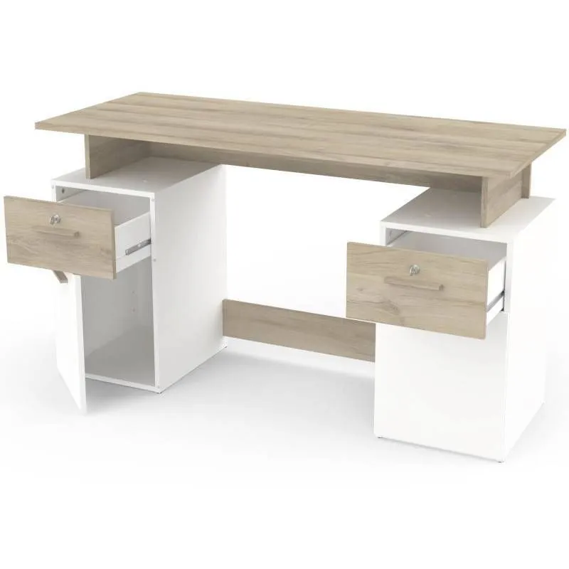 Kirjutuslaud Platon kronberg/valge