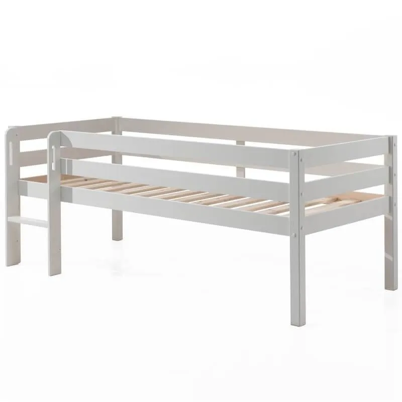 Voodi redeliga Pino 90x200 valge