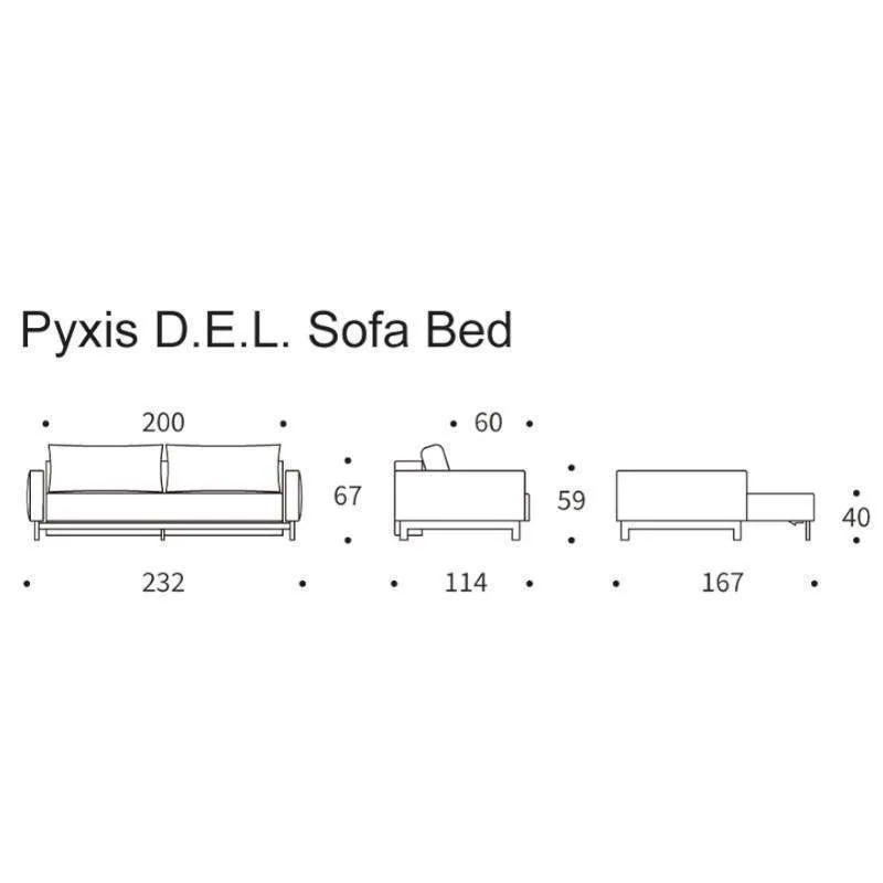 Innovation diivanvoodi Pyxis Deluxe E.L hall
