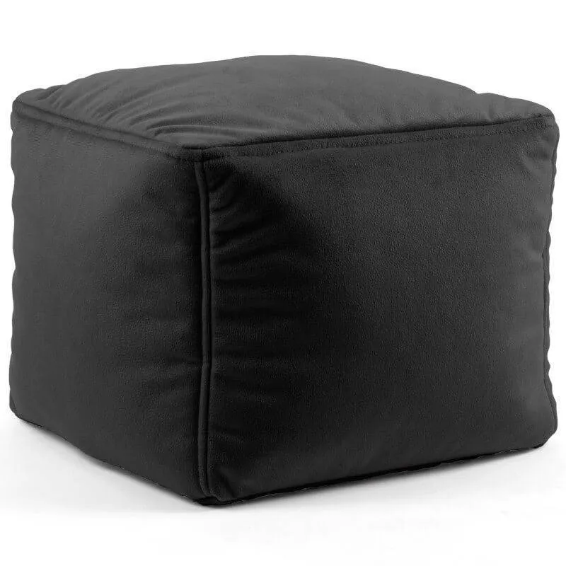 Laste tumba Kuubik Comfy must 30L