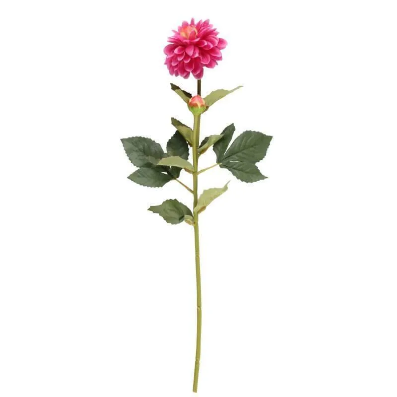Kunstlill Dahlia H60 fuksiaroosa