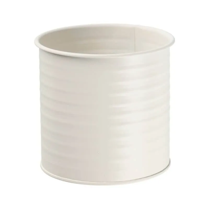 Lillepott Zinc valge