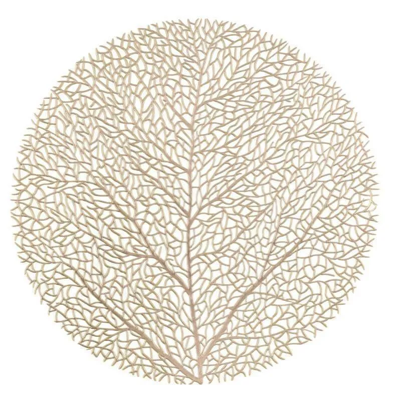 Lauamatt Tree D38 cm kuldne