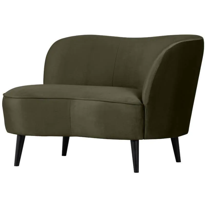 WOOOD Lounge tugitool Sara parem roheline