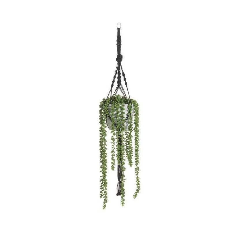 Kunstlill rippuv Pearls H110 roheline