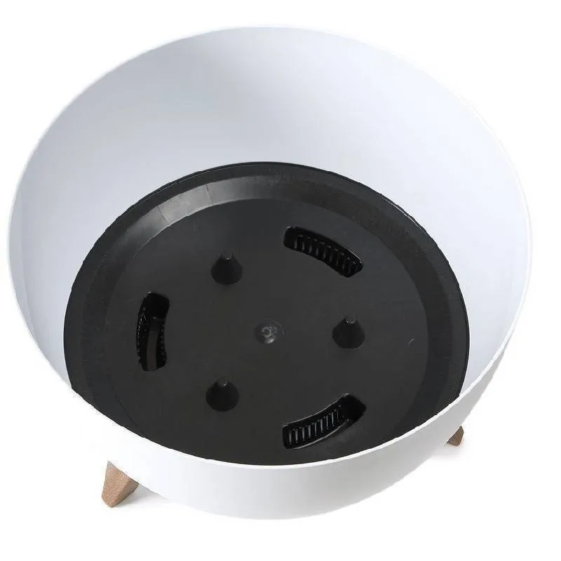 Lillepott Roma Eco D47 valge