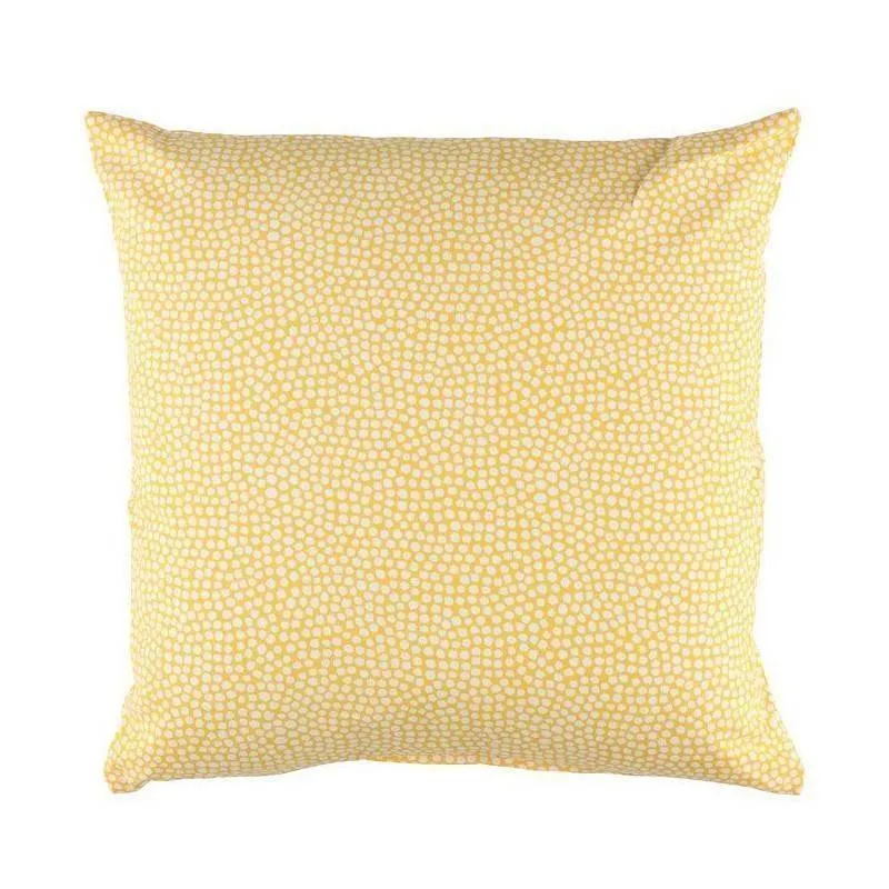 Dekoratiivpadi Dots 45x45 kollane