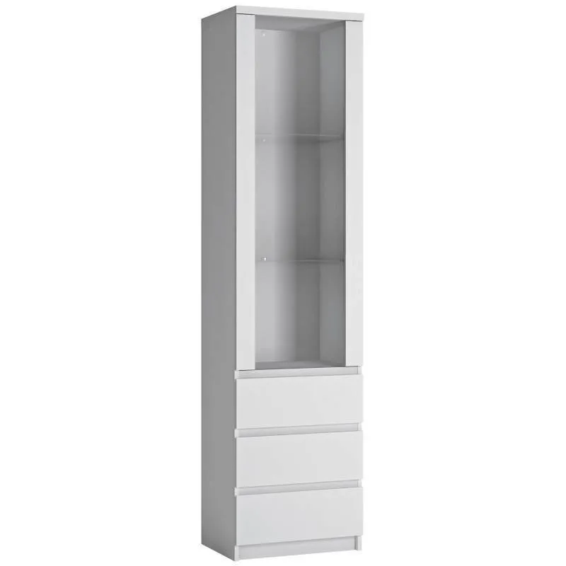 Vitriinkapp Fribo valge