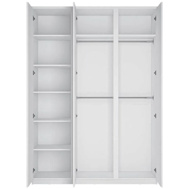 Riidekapp Fribo valge