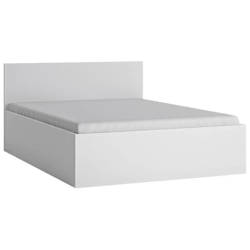 Pesukastiga voodi Fribo 160x200 valge