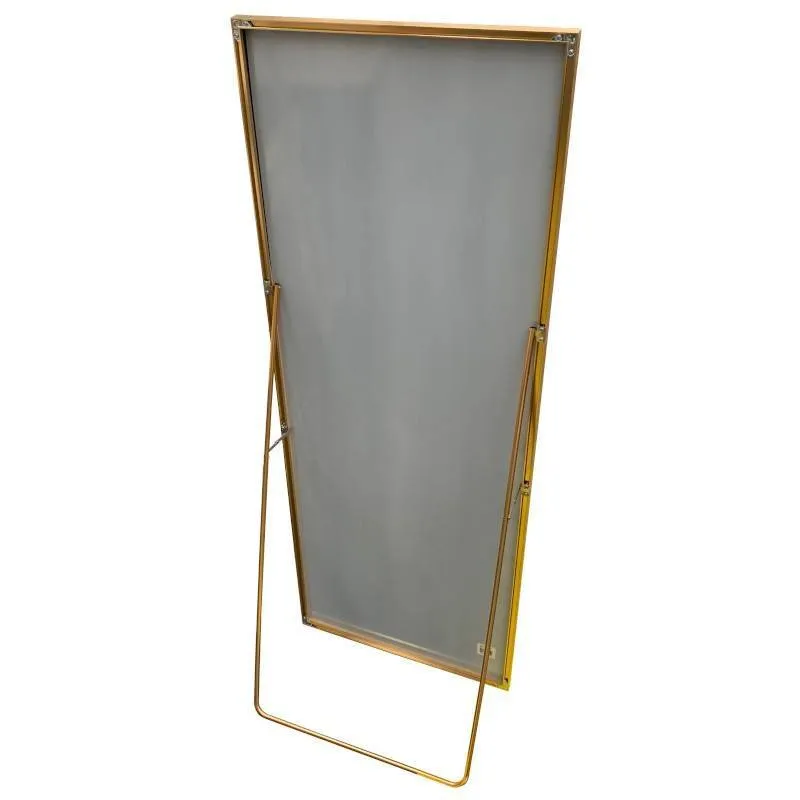 Põrandapeegel Easel 55x150 kuldne