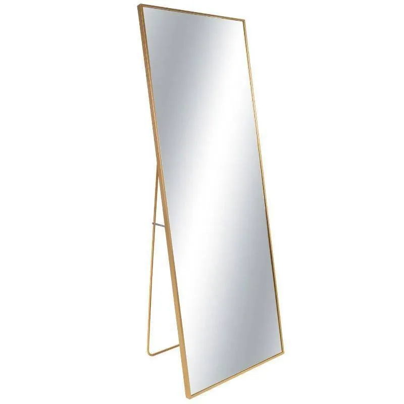 Põrandapeegel Easel 55x150 kuldne