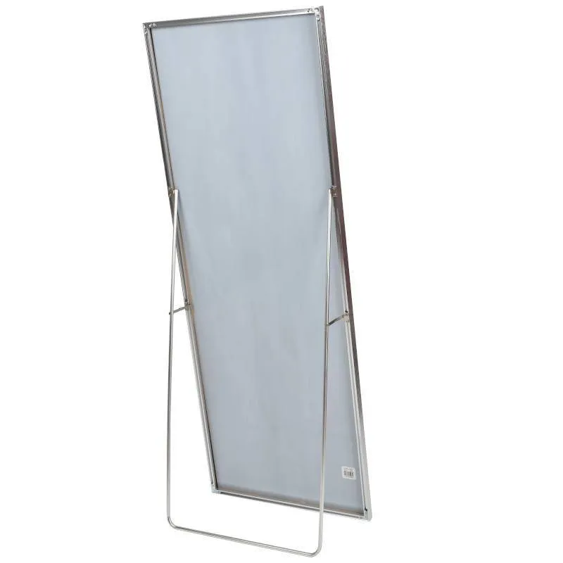 Põrandapeegel Easel 55x150 hõbedane