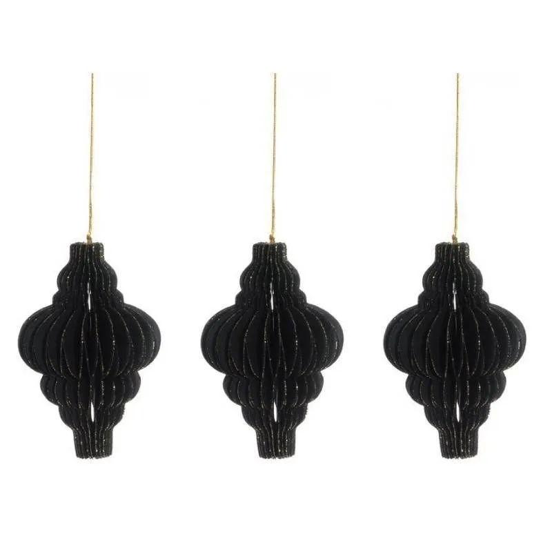 Jõulukaunistused D10 3tk must