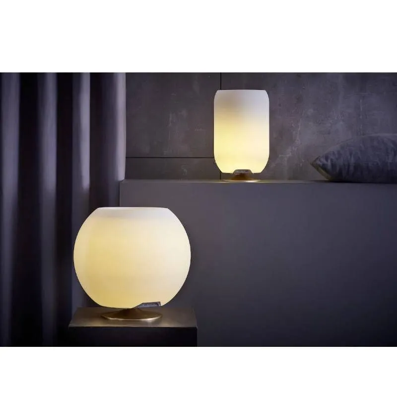 Valgusti+kõlar Kooduu Sphere Silver