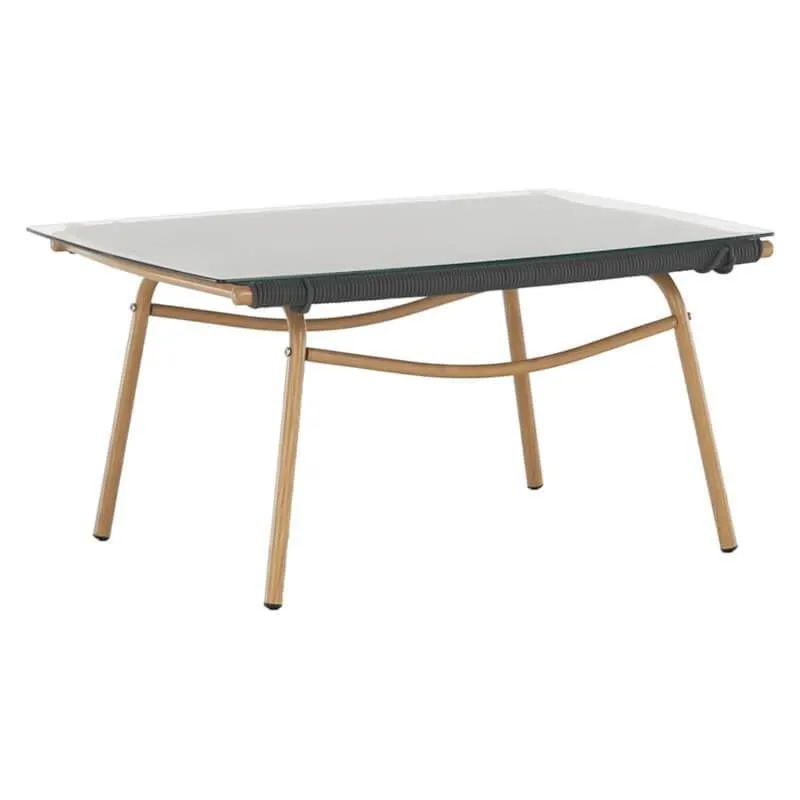 Aiamööbli komplekt Galante diivan+2 tugitooli+laud hall/beež