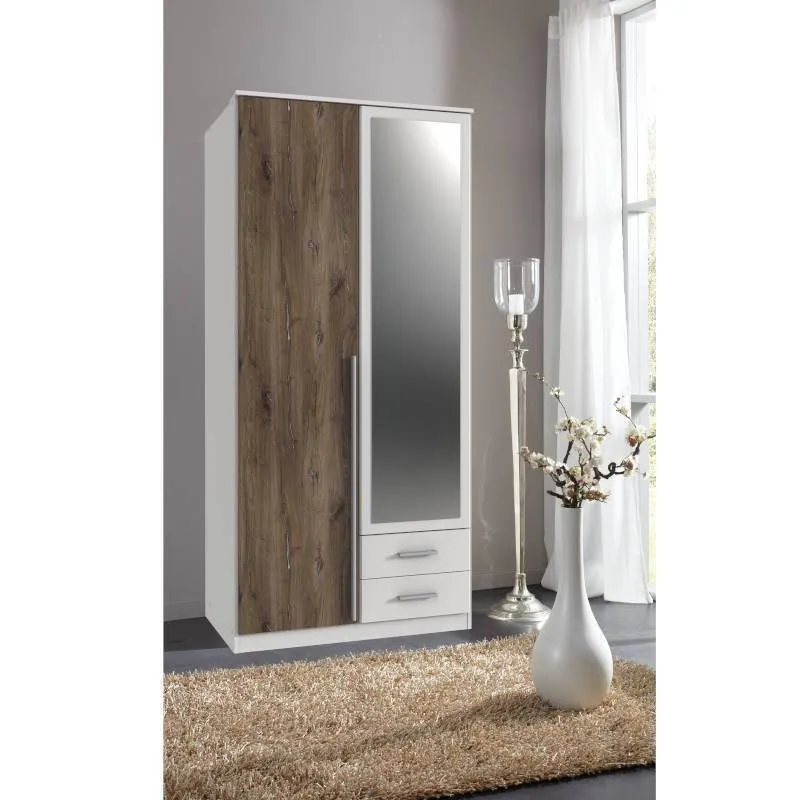 Riidekapp Herford flagstaff/valge