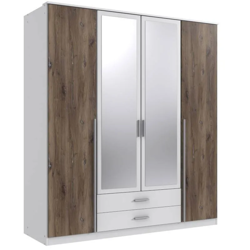 Riidekapp Herford flagstaff/valge