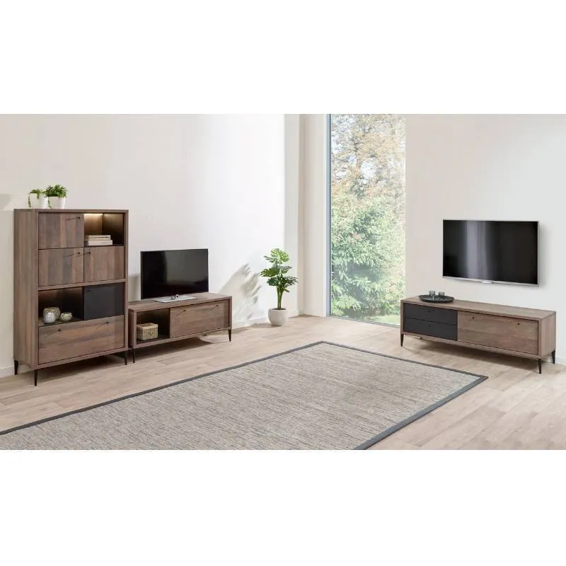 Tv-alus Trevi must/kuldne tamm