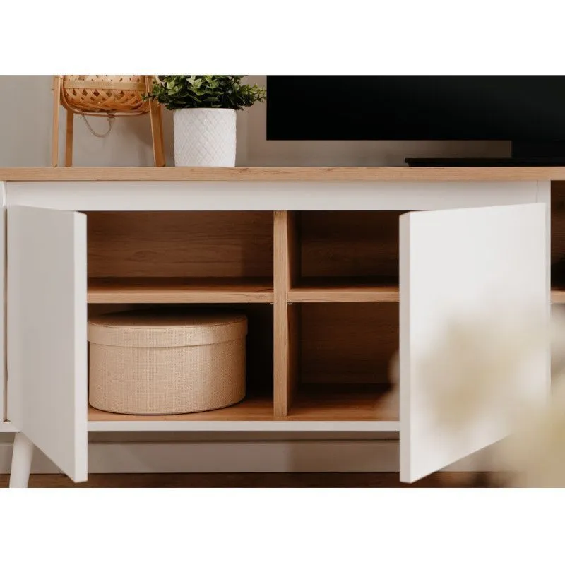 Tv-alus Linz artisan/valge
