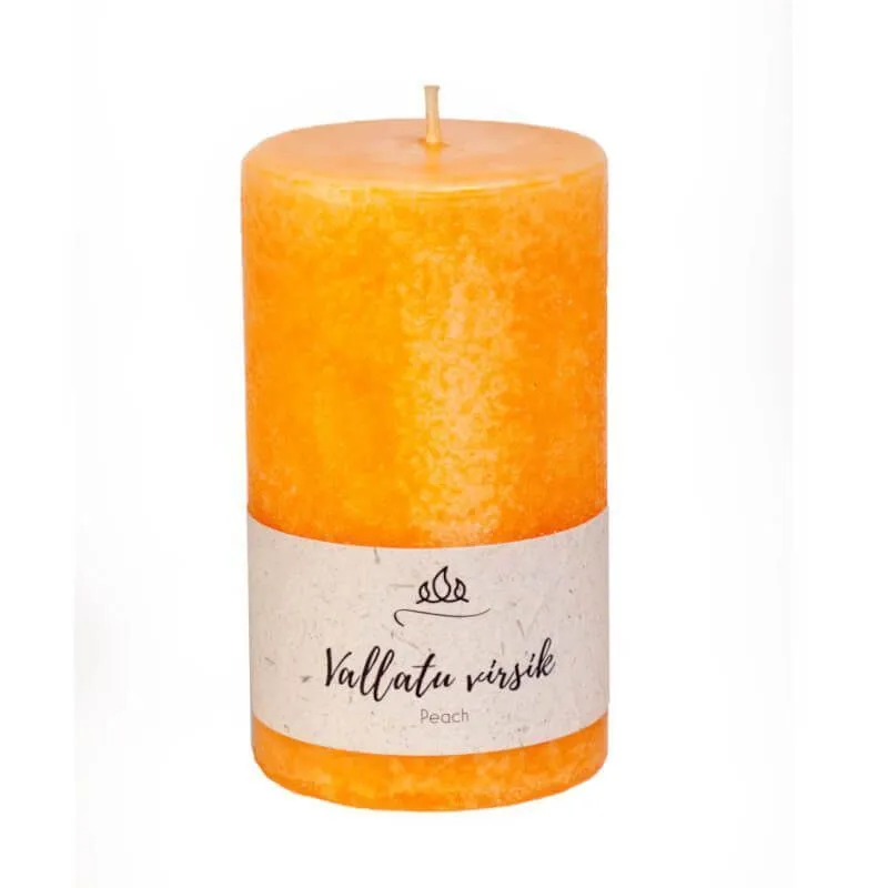 Lõhnaküünal Vallatu Virsik 7x8cm, 40h