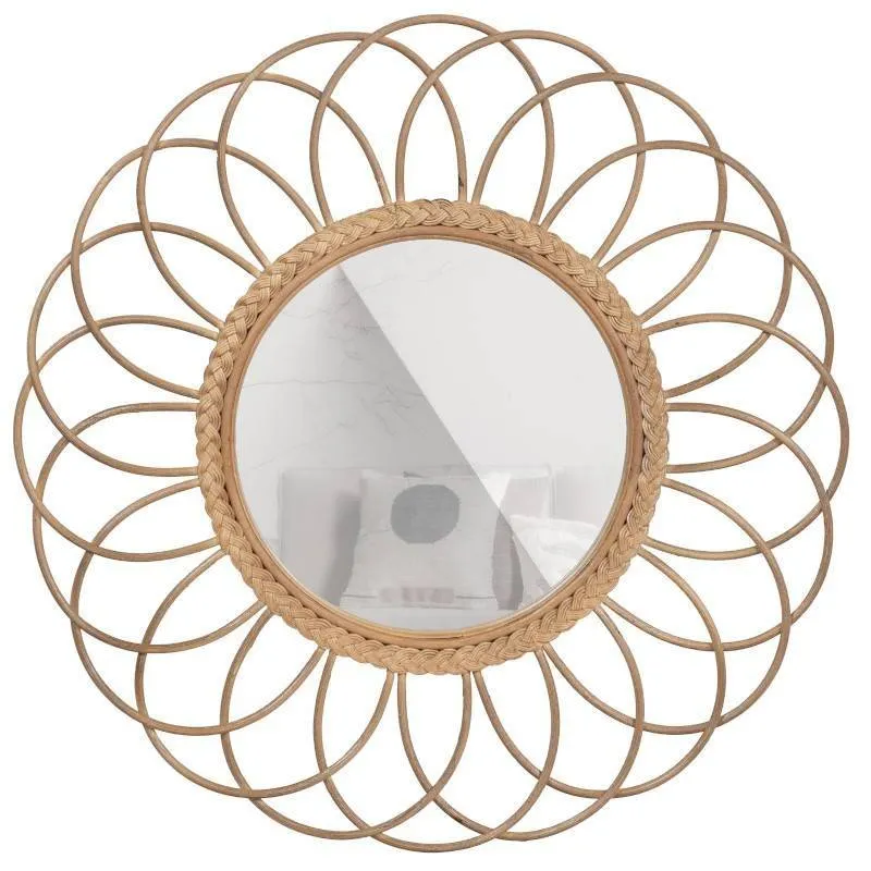 Seinapeegel Flores D59 bambus