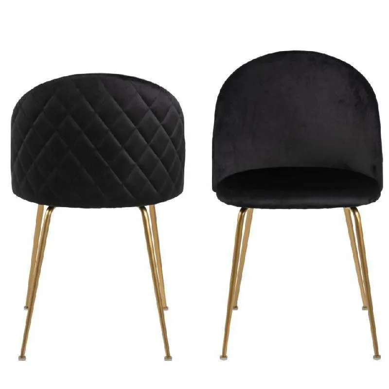 Tool Luise must/kuldne