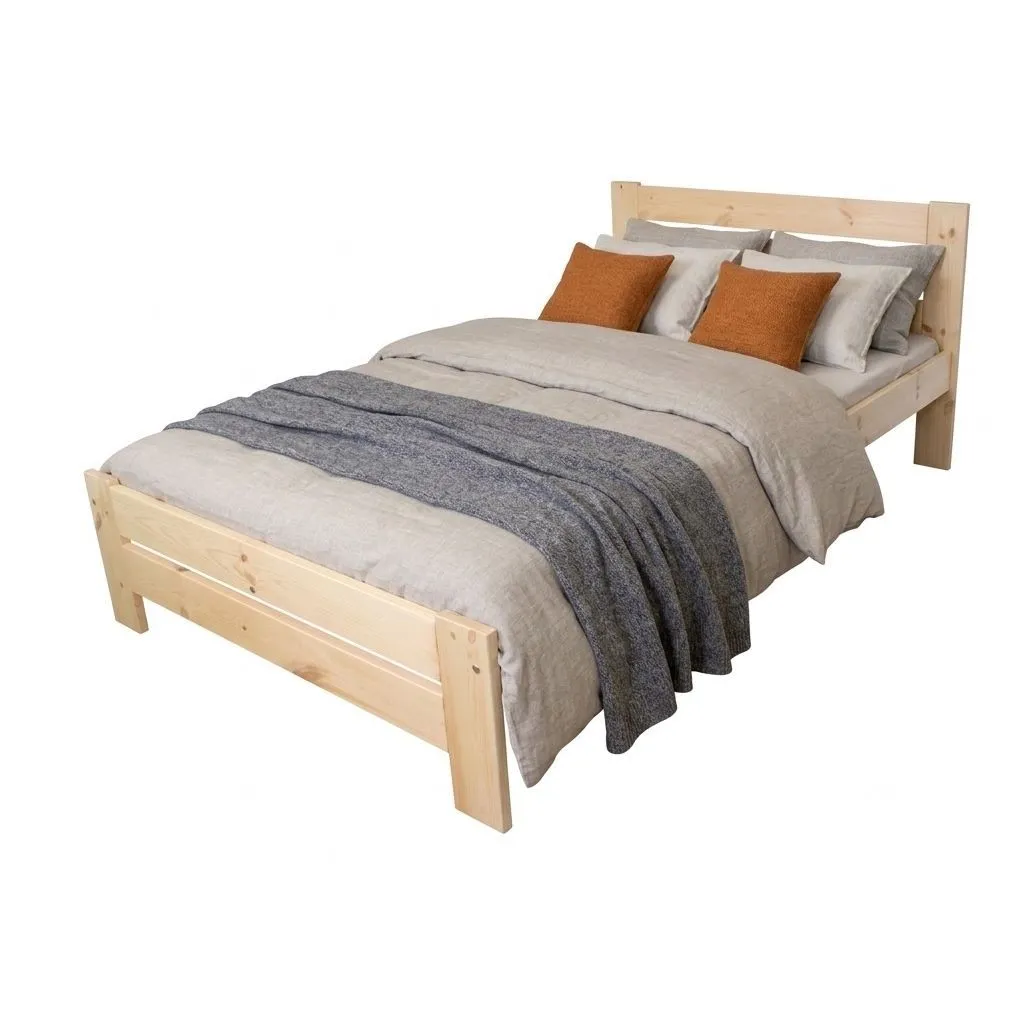 Voodi Betti 140x200 hele mänd