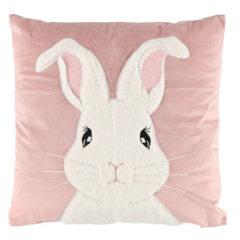 Dekoratiivpadi Honey Bunny 45x45 roosa/valge