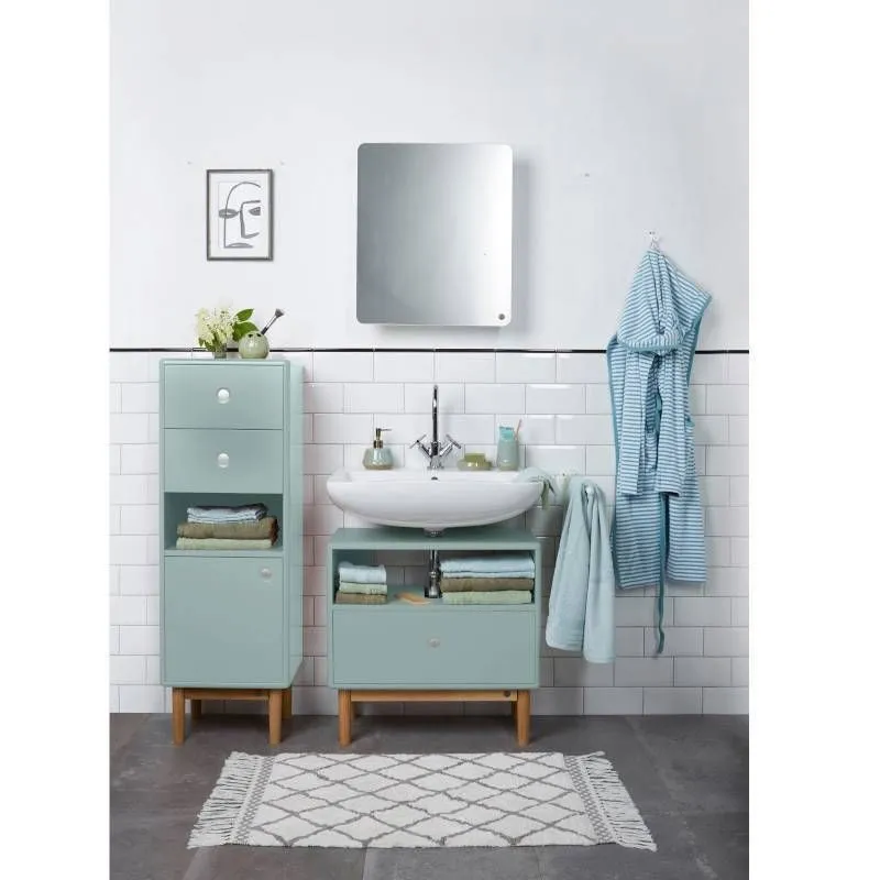 Tenzo kõrge kapp Color Bath salveiroheline