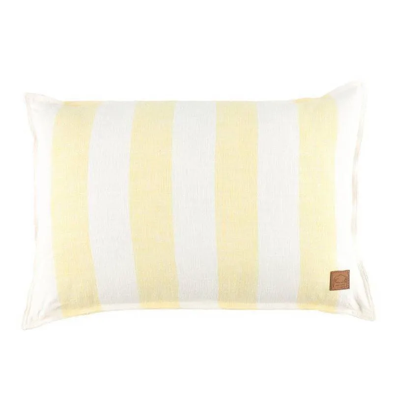 Dekoratiivpadi Fanni K Hanko 60x40 kollane/valge