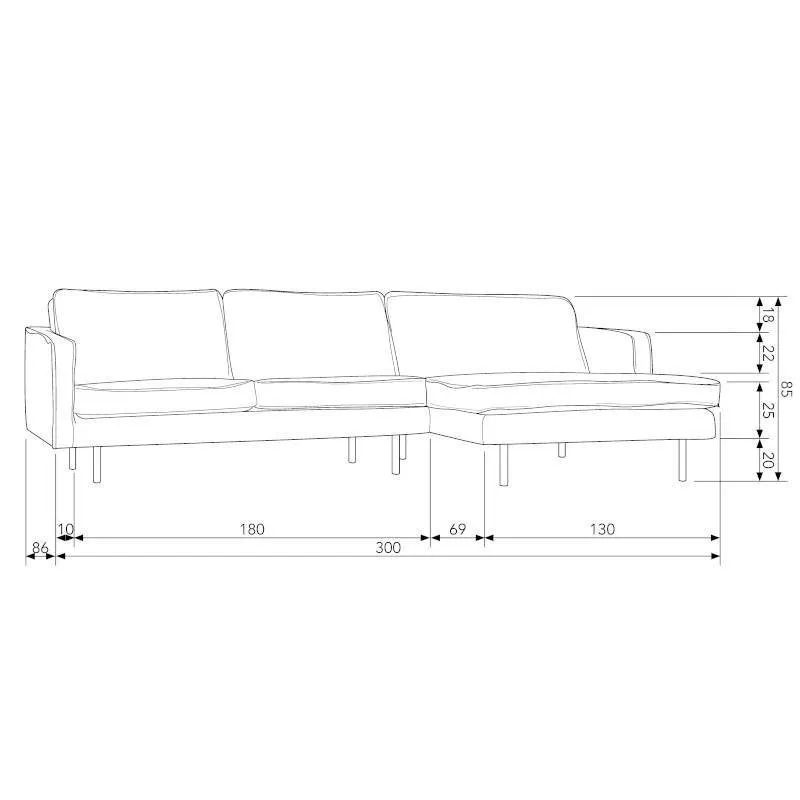 WOOOD Nurgadiivan Rodeo Long parem khaki