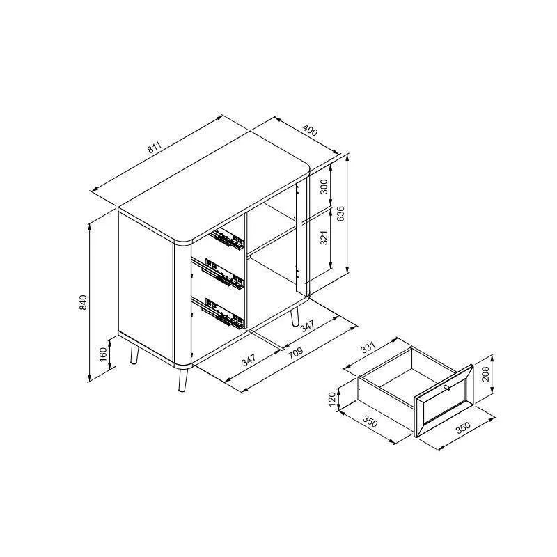 Kummut Kuta sonoma tamm