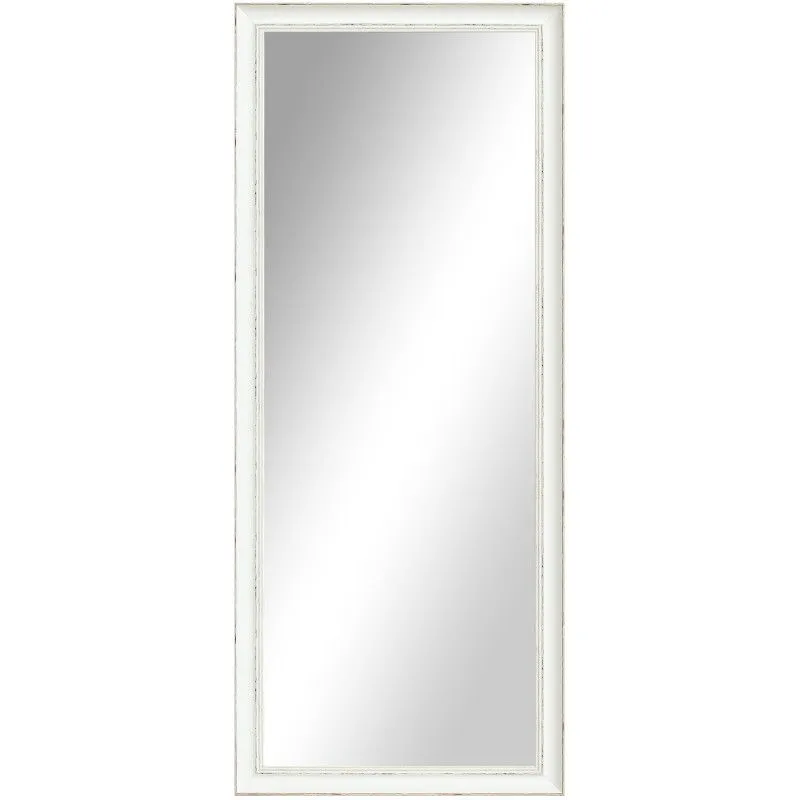 Seinapeegel White Antique 58x128 antiikvalge