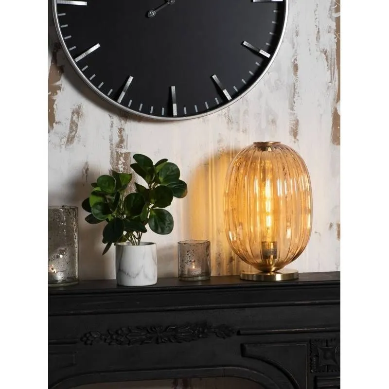 Kunstlill potis Marble H32