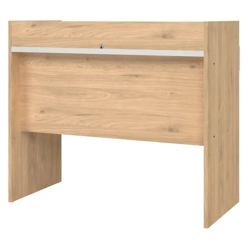 Kirjutuslaud Function 2s hickory/valge