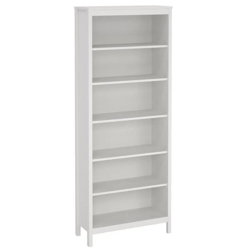Raamaturiiul Madrid h199 cm valge