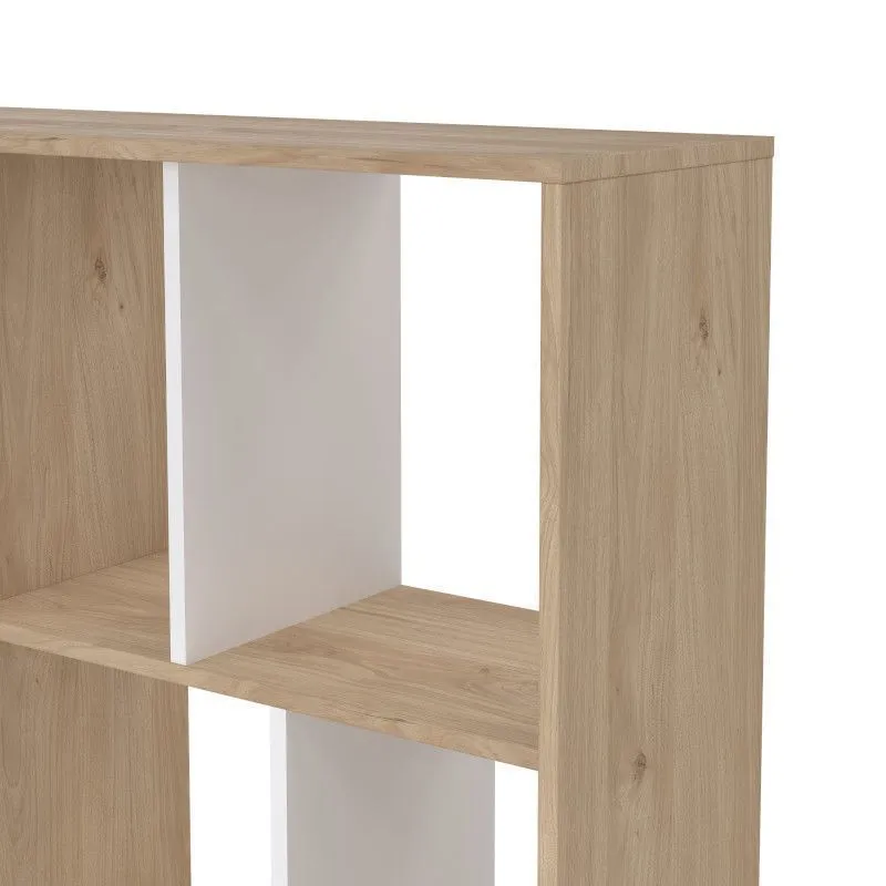 Raamaturiiul Maze hickory/valge kõrgläige