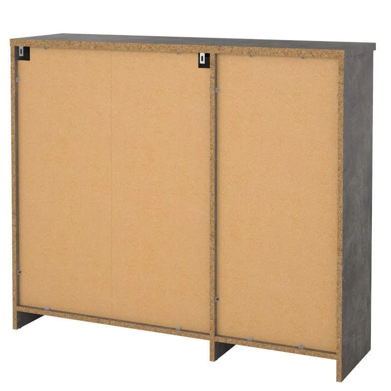 Jalatsikapp Naia 3u1s betoonhall/valge kõrgläige