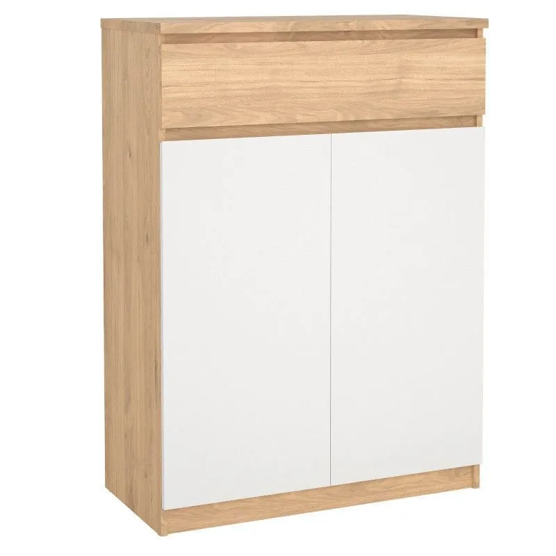 Jalatsikapp Naia 2u1s hickory/valge