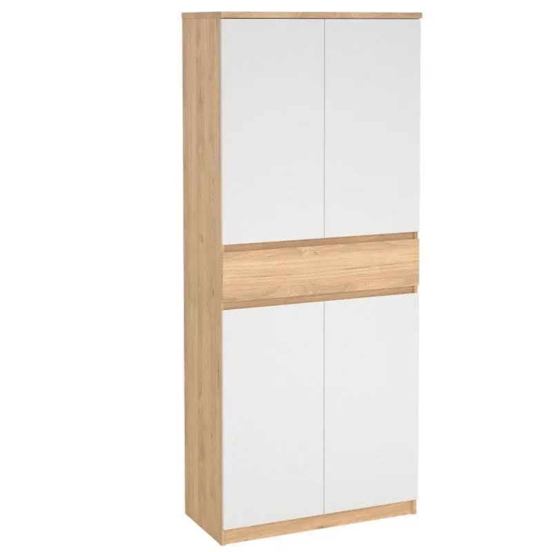 Esikukapp Naia hickory/valge