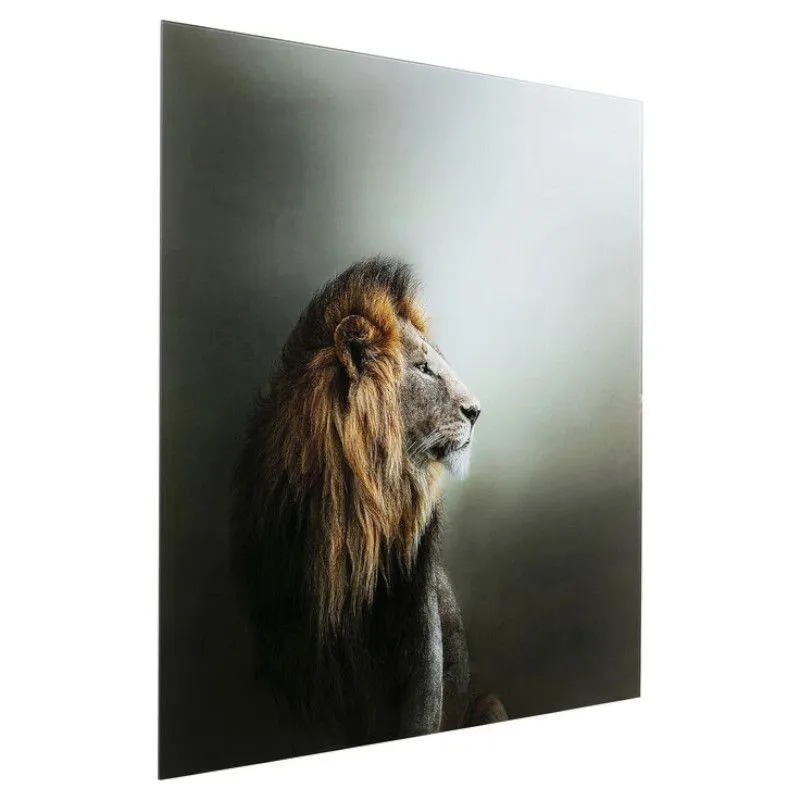Klaaspilt Lion King 100x100