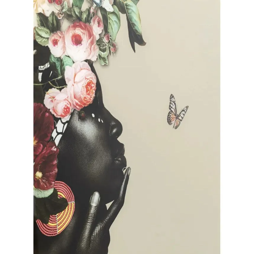 Klaaspilt Bouquet Beauty 100x100