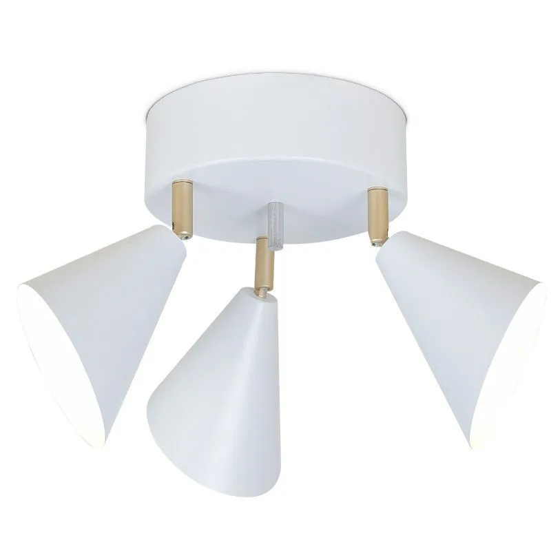 Sessak Laevalgusti Lux 3 valge/kuldne