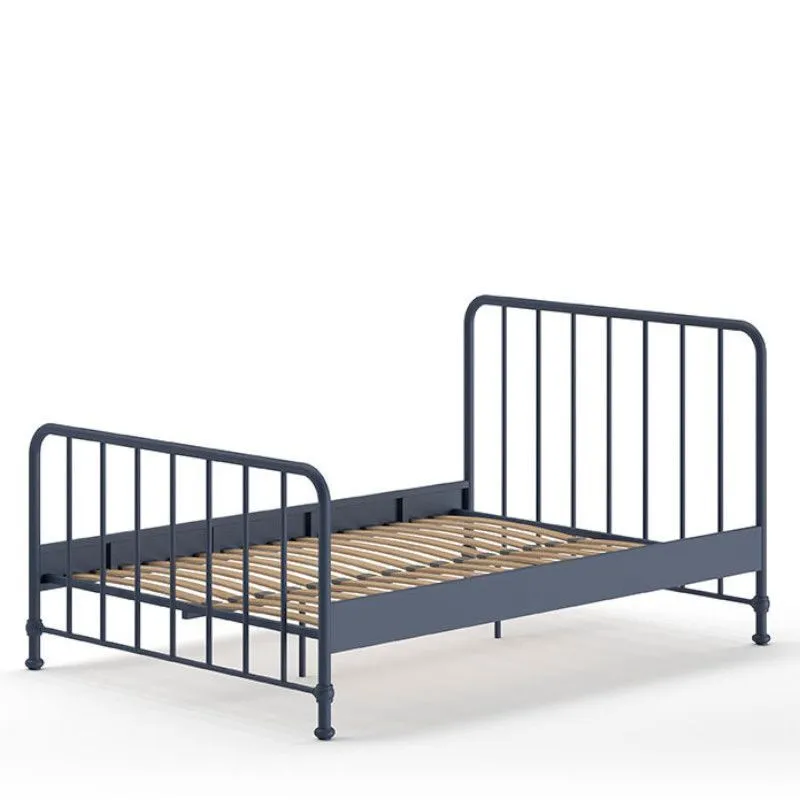 Voodi Bronxx 140x200 tumesinine