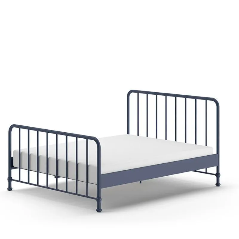 Voodi Bronxx 160x200 tumesinine