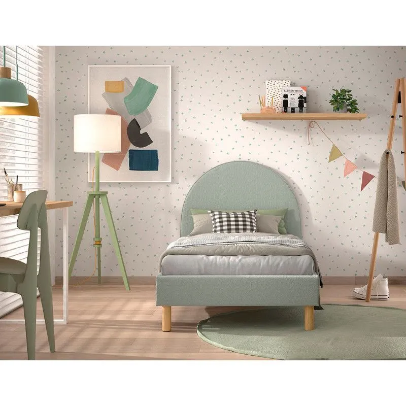 Voodi Moon 90x200 buklee roheline