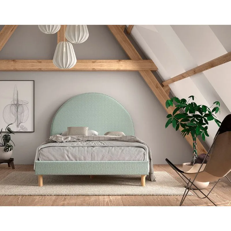 Voodi Moon 140x200 buklee roheline